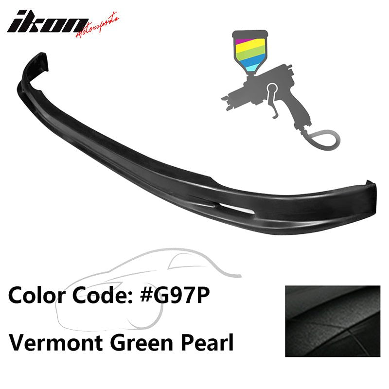 1992-1995 Honda Civic 4-Door Front Bumper Lip Spoiler PU