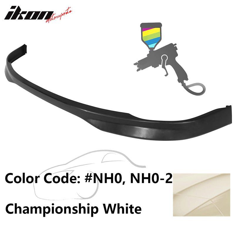 1992-1995 Honda Civic Type-R Front Bumper Lip Spoiler PU