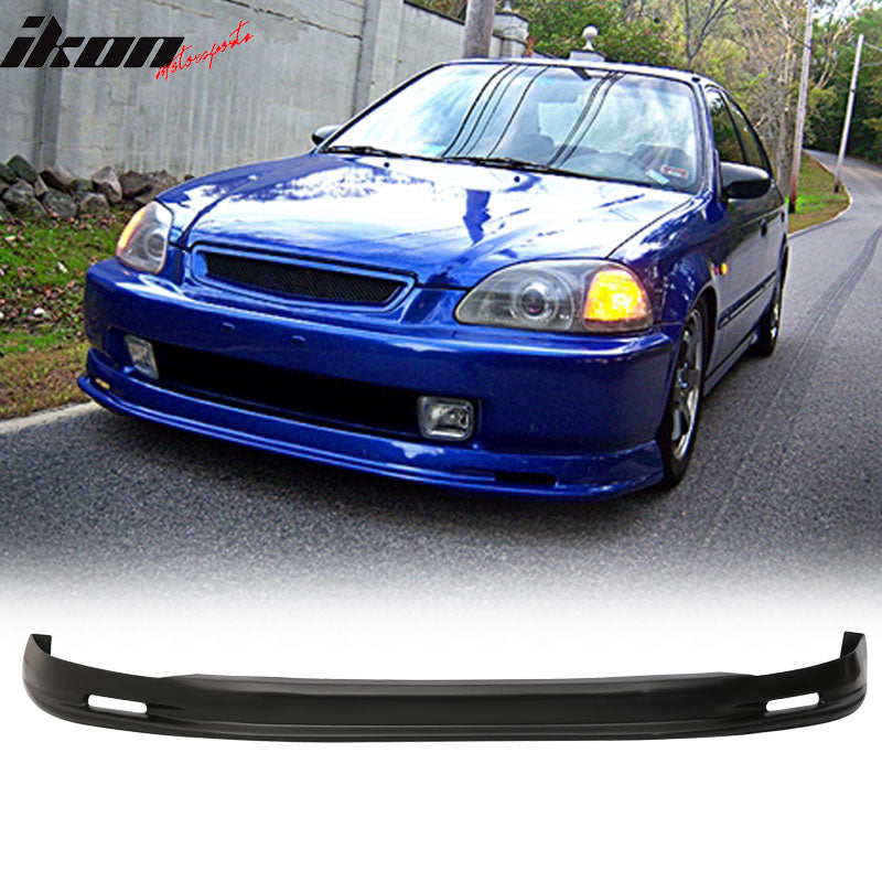 1996-1998 Honda Civic Mugen Style Front Bumper Lip Chin Spoiler PP