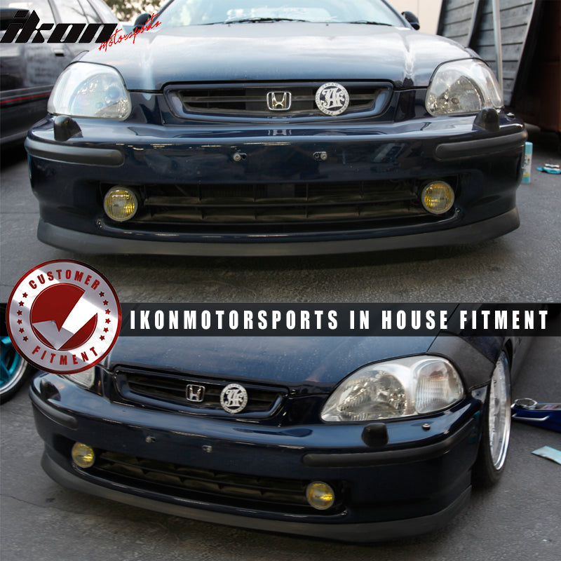 1996-1998 Honda Civic EK 2Dr 3Dr 4Dr SIR OE Style Front Bumper Lip PU