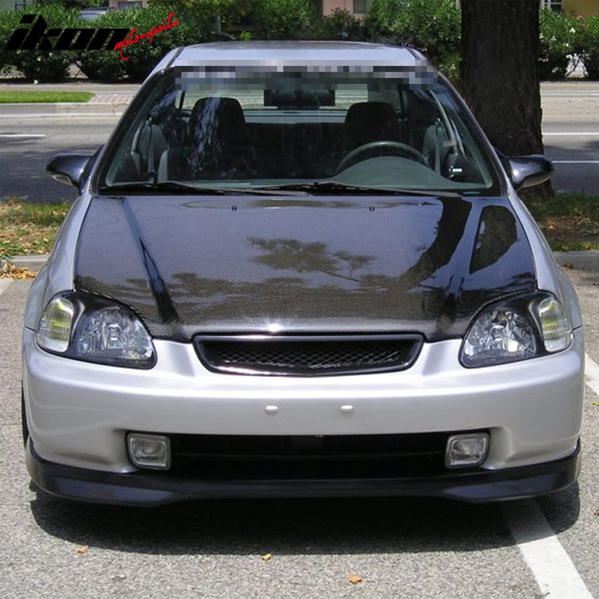 1996-1998 Honda Civic EK JDM Type R Style Front Bumper Lip PP