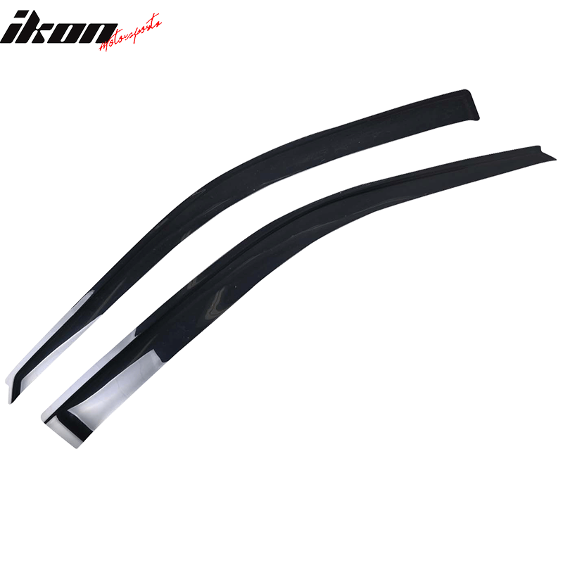 Fits 96-98 Honda Civic 3Dr T-R Front + Rear Bumper Lip + Window Visors