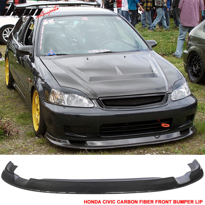 1999-2000 Honda Civic OE Style Front Bumper Lip PU
