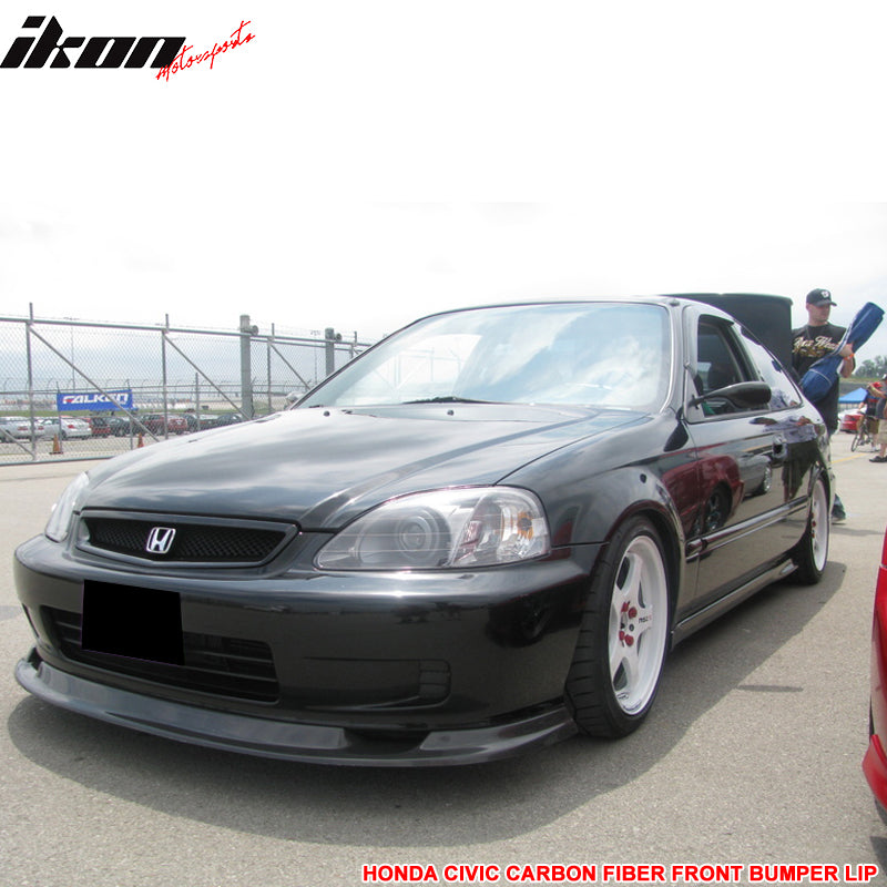 1999-2000 Honda Civic OE Style Front Bumper Lip PU