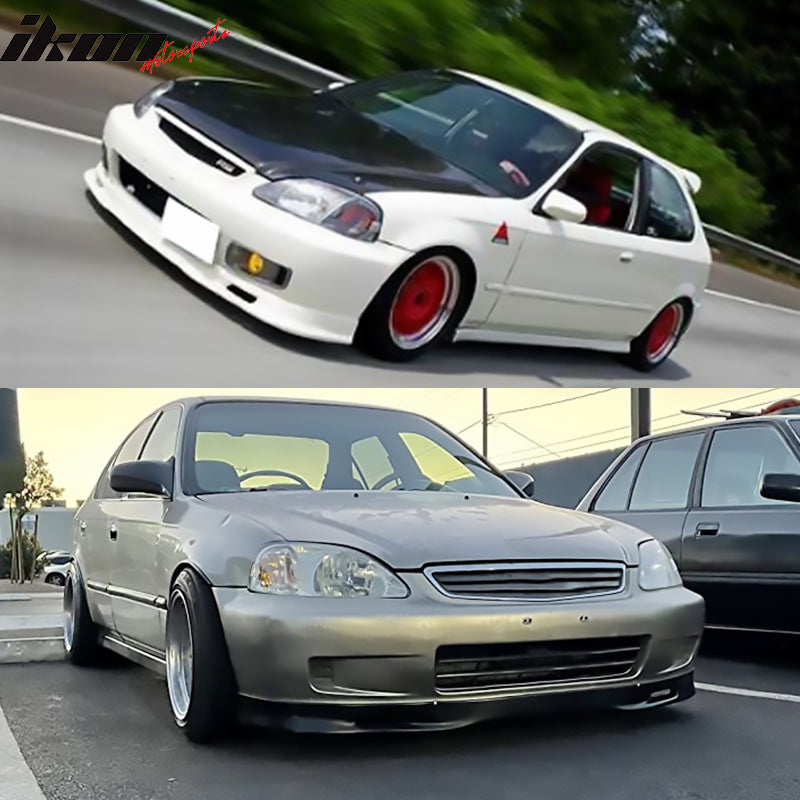 1999-2000 Honda Civic OE Style Front Bumper Lip PU