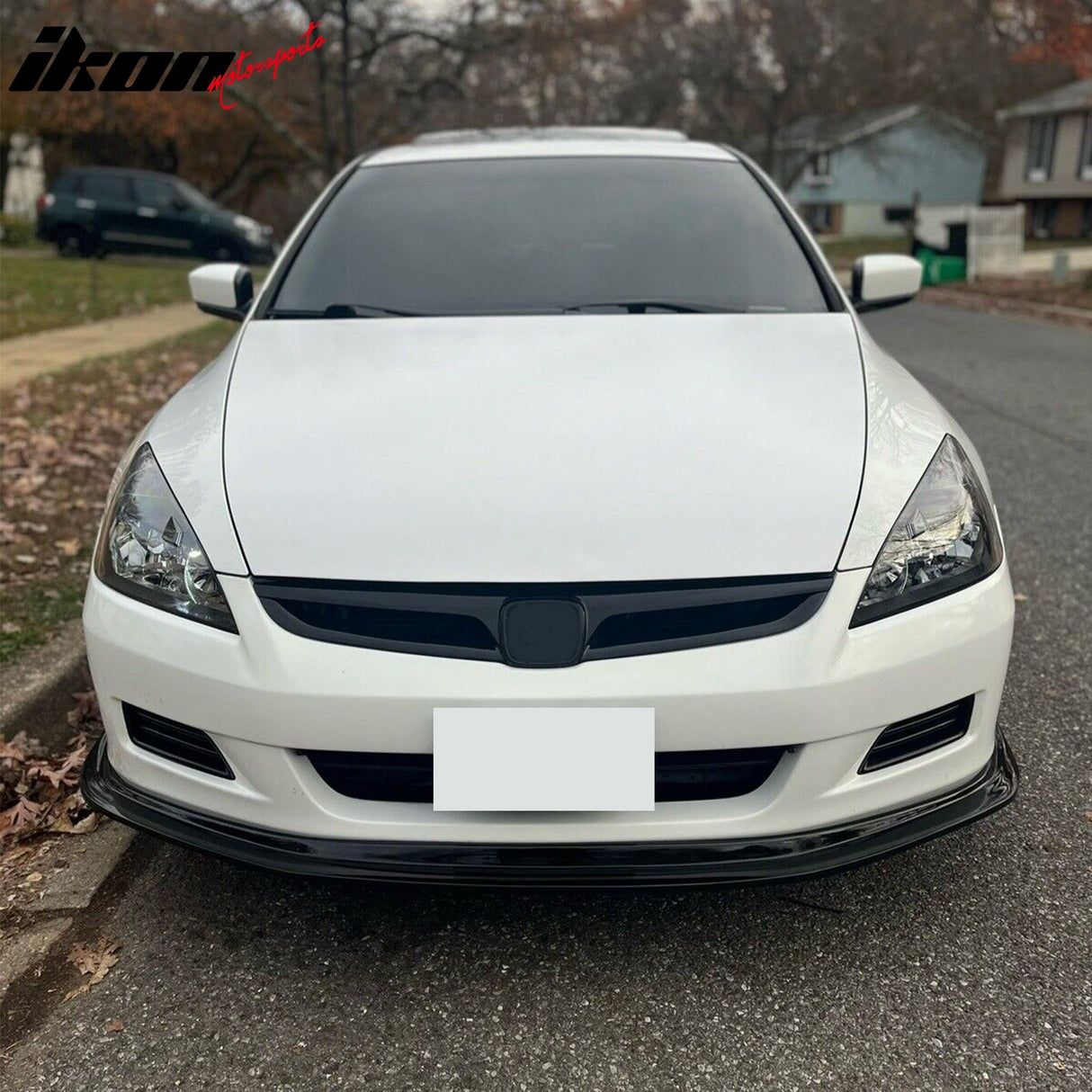 2006-2007 Honda Accord Sedan MDA Style Front Bumper Lip Spoiler PU