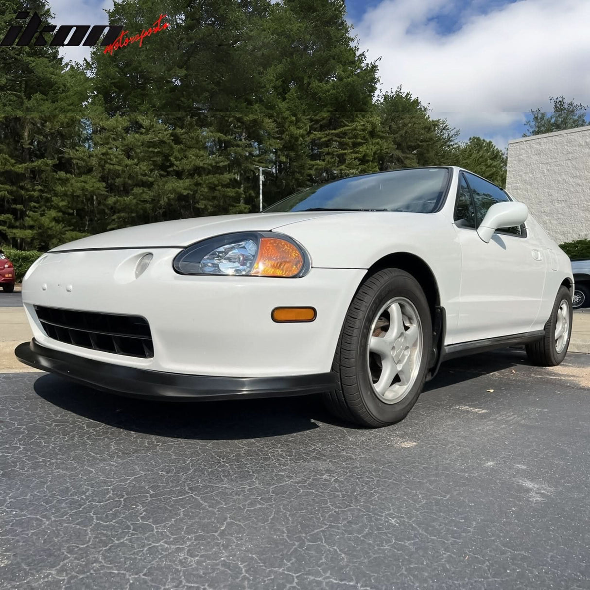 1993-1995 Honda Civic del Sol Unpainted Front Bumper Lip Spoiler PU