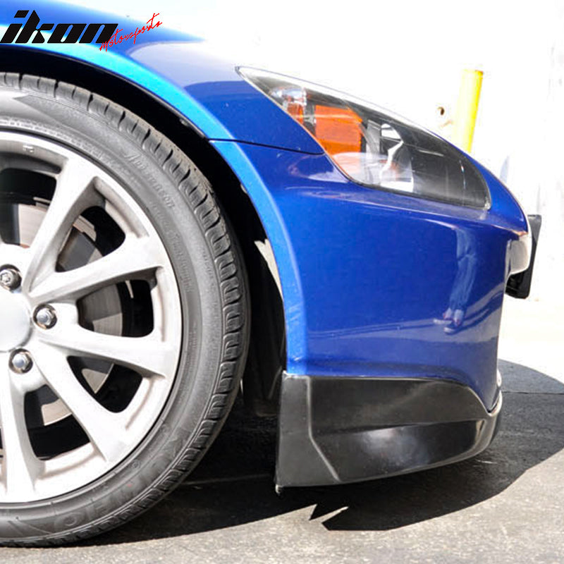 2004-2009 Honda S2000 AP2 DS Style Black Front Bumper Lip Spoiler PU