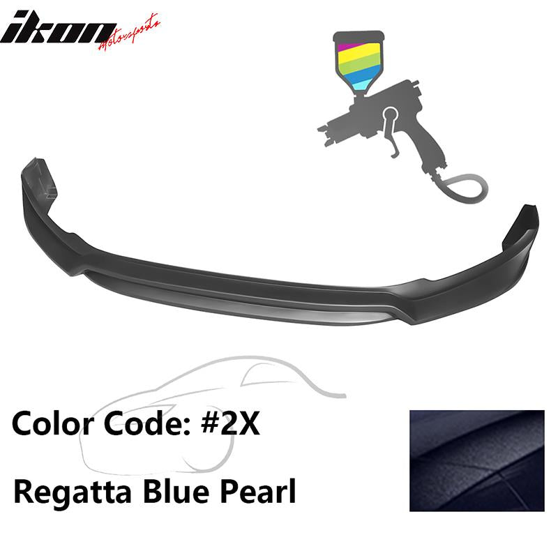 2017-2018 Hyundai Elantra L Style Painted Front Bumper Lip PP