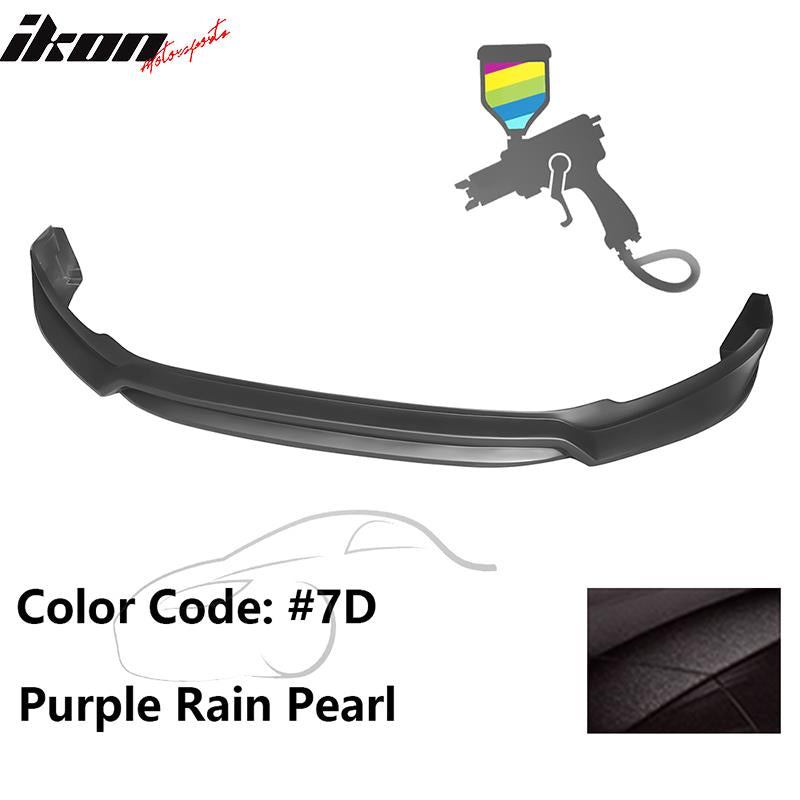 2017-2018 Hyundai Elantra L Style Painted Front Bumper Lip PP