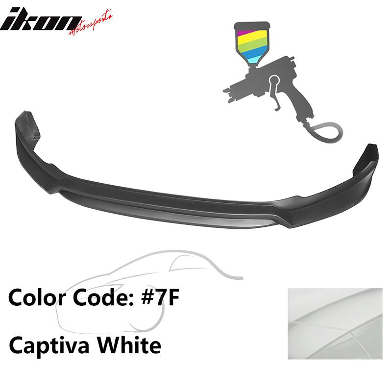 2017-2018 Hyundai Elantra L Style Painted Front Bumper Lip PP