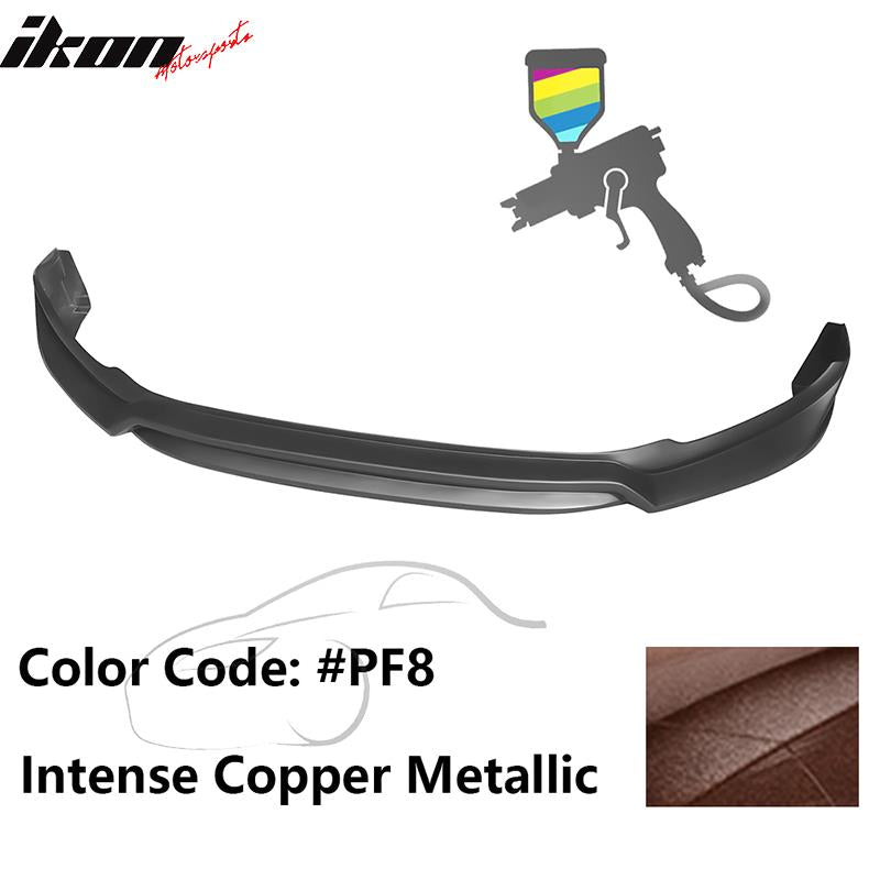 2017-2018 Hyundai Elantra L Style Painted Front Bumper Lip PP