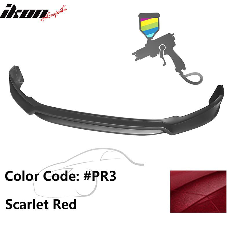 2017-2018 Hyundai Elantra L Style Painted Front Bumper Lip PP