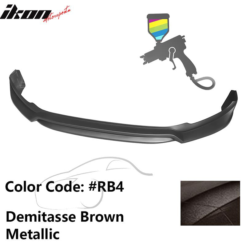 2017-2018 Hyundai Elantra L Style Painted Front Bumper Lip PP