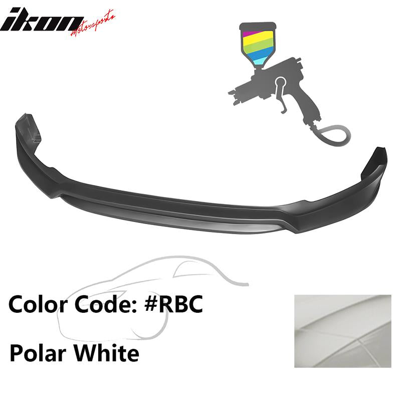 2017-2018 Hyundai Elantra L Style Painted Front Bumper Lip PP