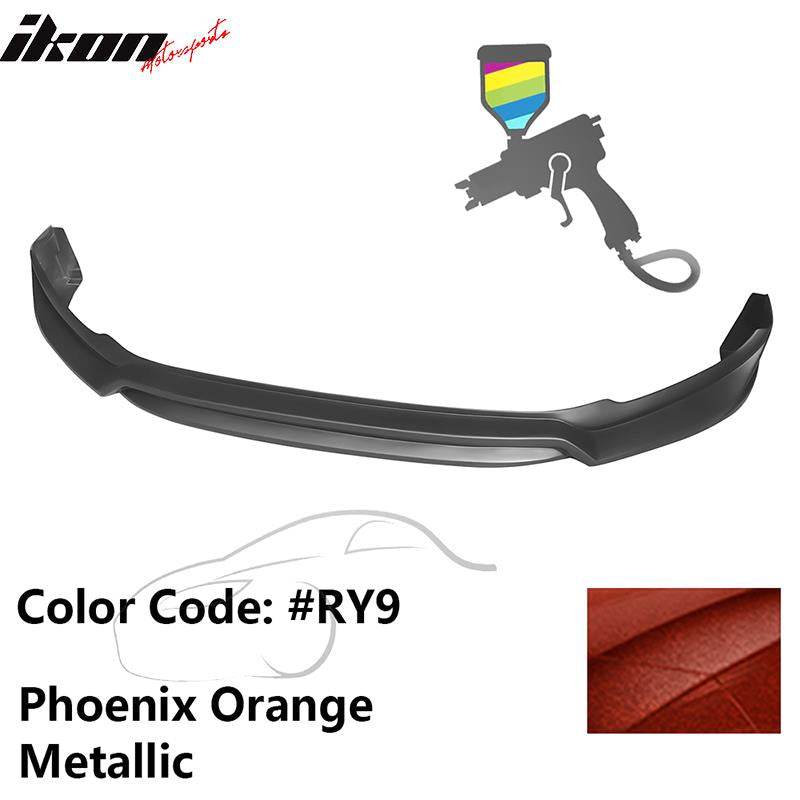 2017-2018 Hyundai Elantra L Style Painted Front Bumper Lip PP