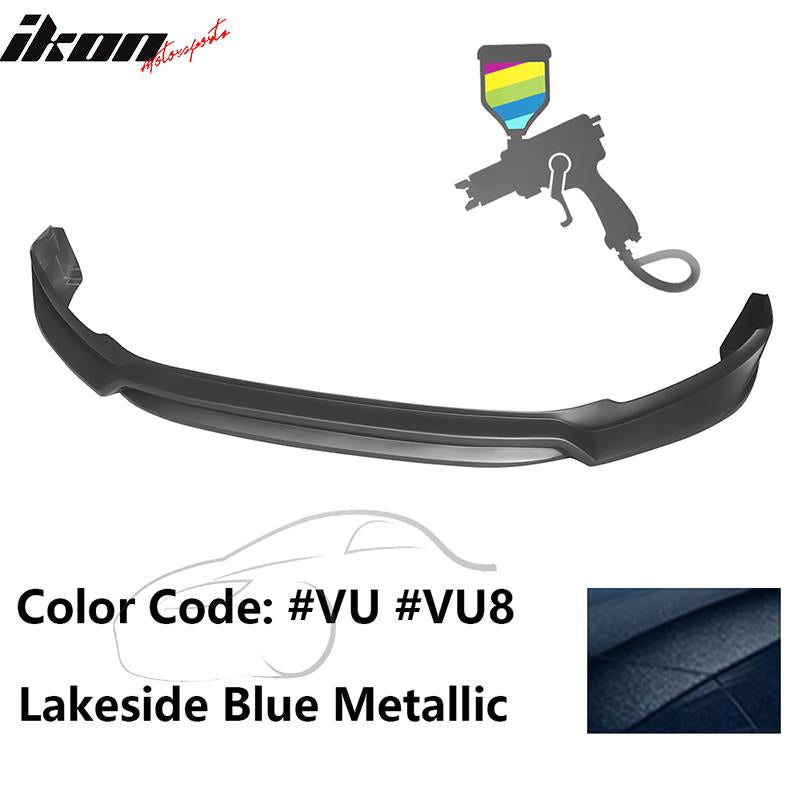 2017-2018 Hyundai Elantra L Style Painted Front Bumper Lip PP