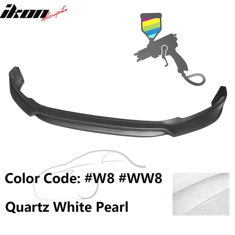 2017-2018 Hyundai Elantra L Style Painted Front Bumper Lip PP