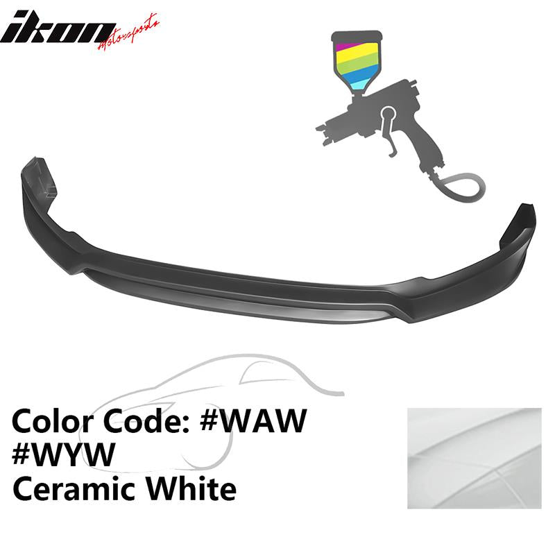 2017-2018 Hyundai Elantra L Style Painted Front Bumper Lip PP