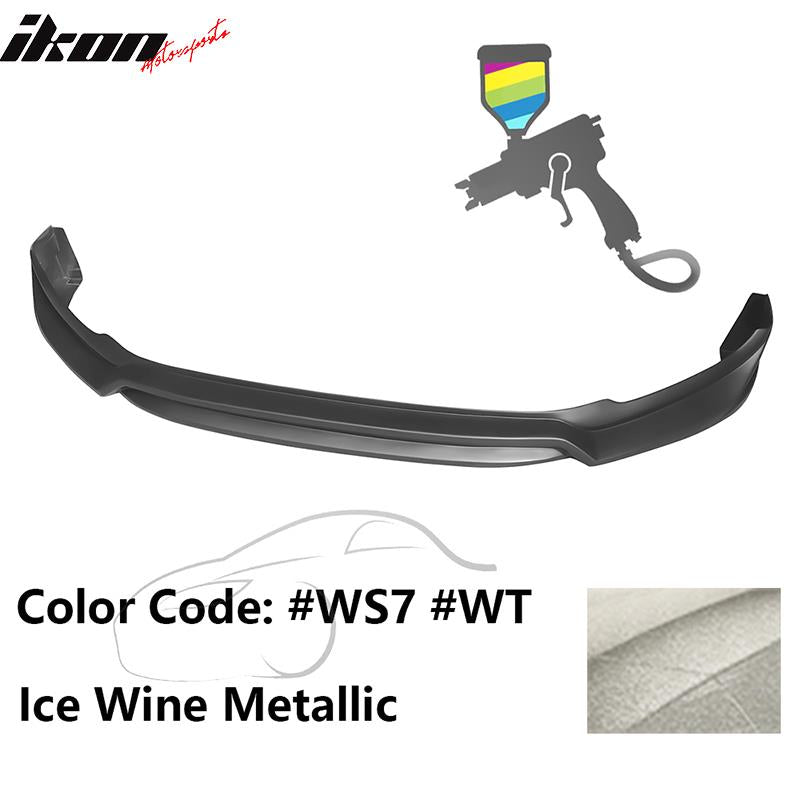 2017-2018 Hyundai Elantra L Style Painted Front Bumper Lip PP