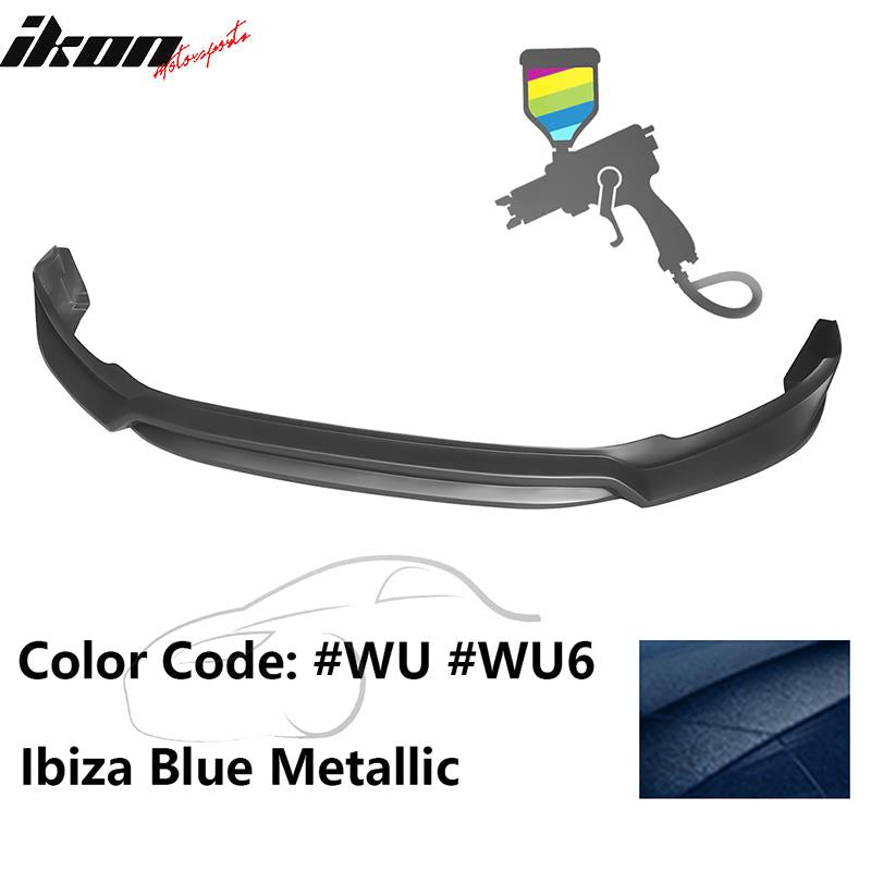 2017-2018 Hyundai Elantra L Style Painted Front Bumper Lip PP