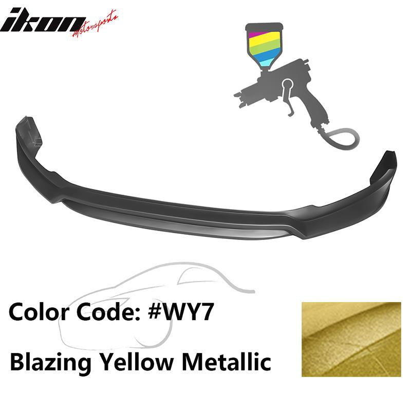 2017-2018 Hyundai Elantra L Style Painted Front Bumper Lip PP