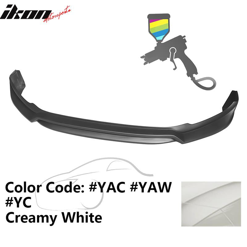 2017-2018 Hyundai Elantra L Style Painted Front Bumper Lip PP