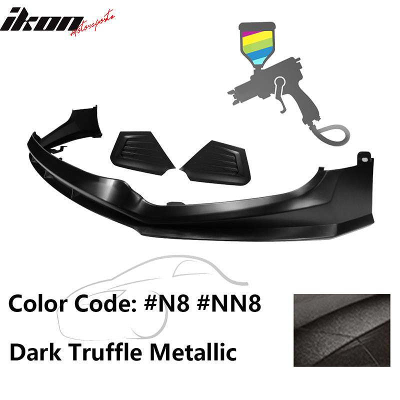 2017-2018 Hyundai Elantra SPW Style Front Bumper Lip W/Covers PP