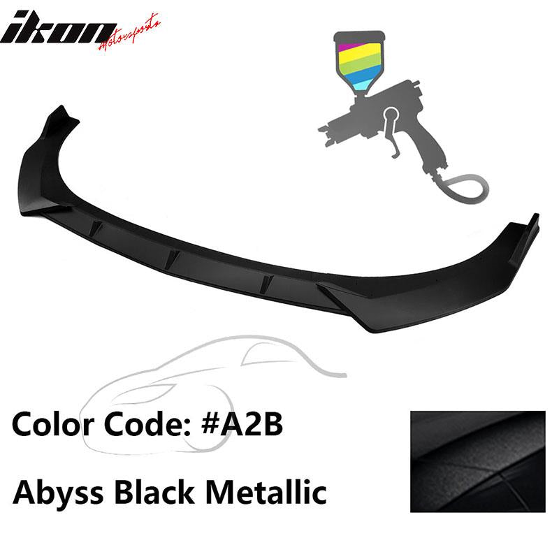 2021-2023 Hyundai Elantra 4DR Sedan Front Bumper Lip Spoiler PP 3PC