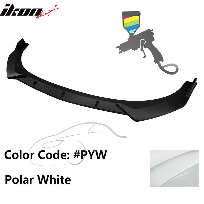 2021-2023 Hyundai Elantra 4DR Sedan Front Bumper Lip Spoiler PP 3PC