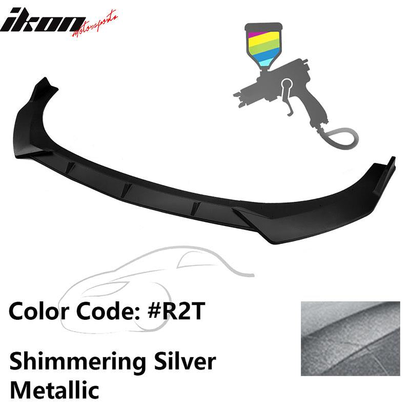 2021-2023 Hyundai Elantra 4DR Sedan Front Bumper Lip Spoiler PP 3PC