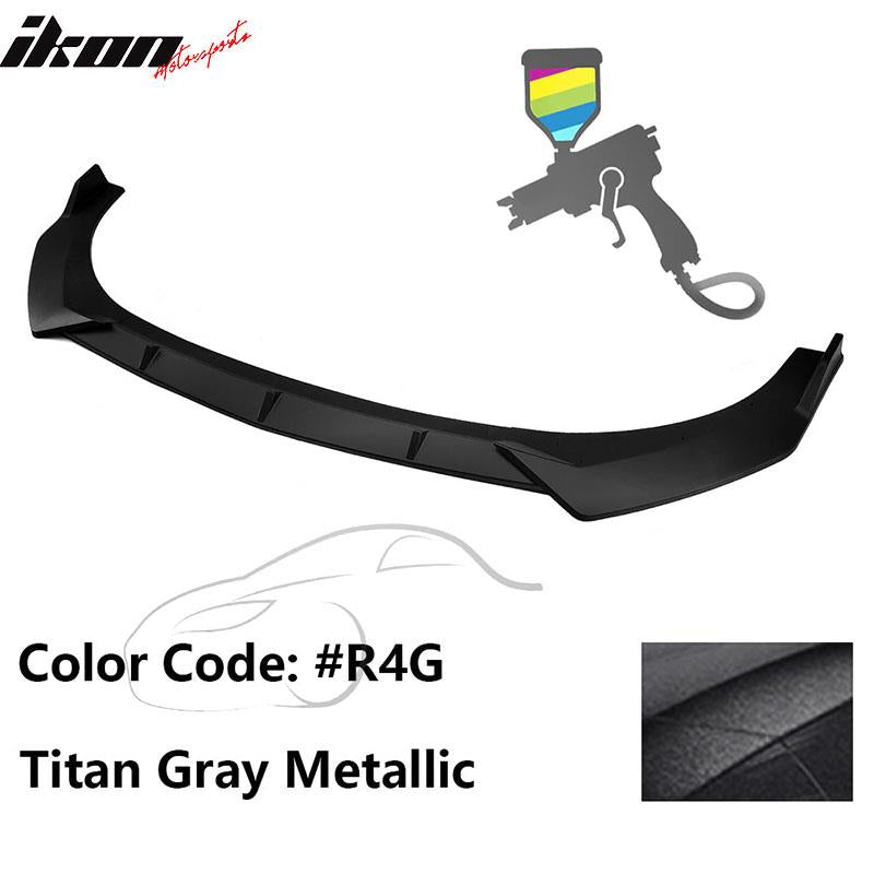 2021-2023 Hyundai Elantra 4DR Sedan Front Bumper Lip Spoiler PP 3PC