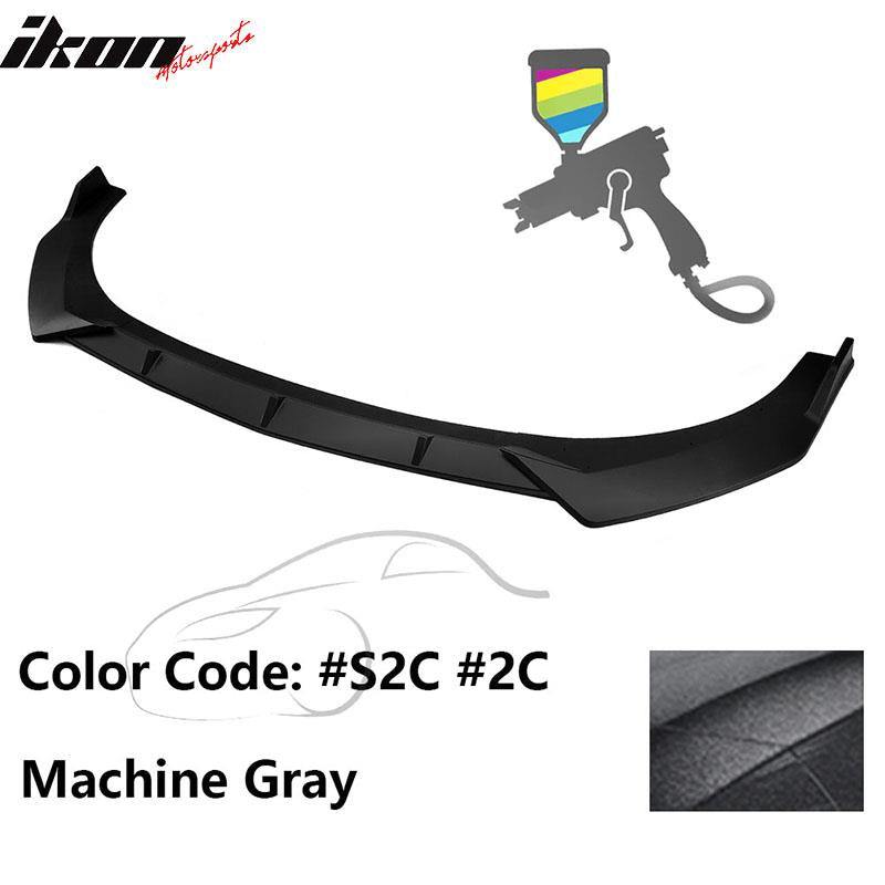 2021-2023 Hyundai Elantra 4DR Sedan Front Bumper Lip Spoiler PP 3PC