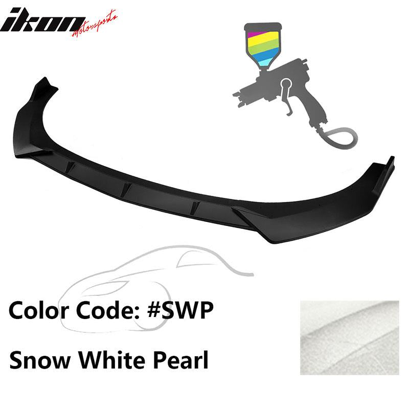 2021-2023 Hyundai Elantra 4DR Sedan Front Bumper Lip Spoiler PP 3PC