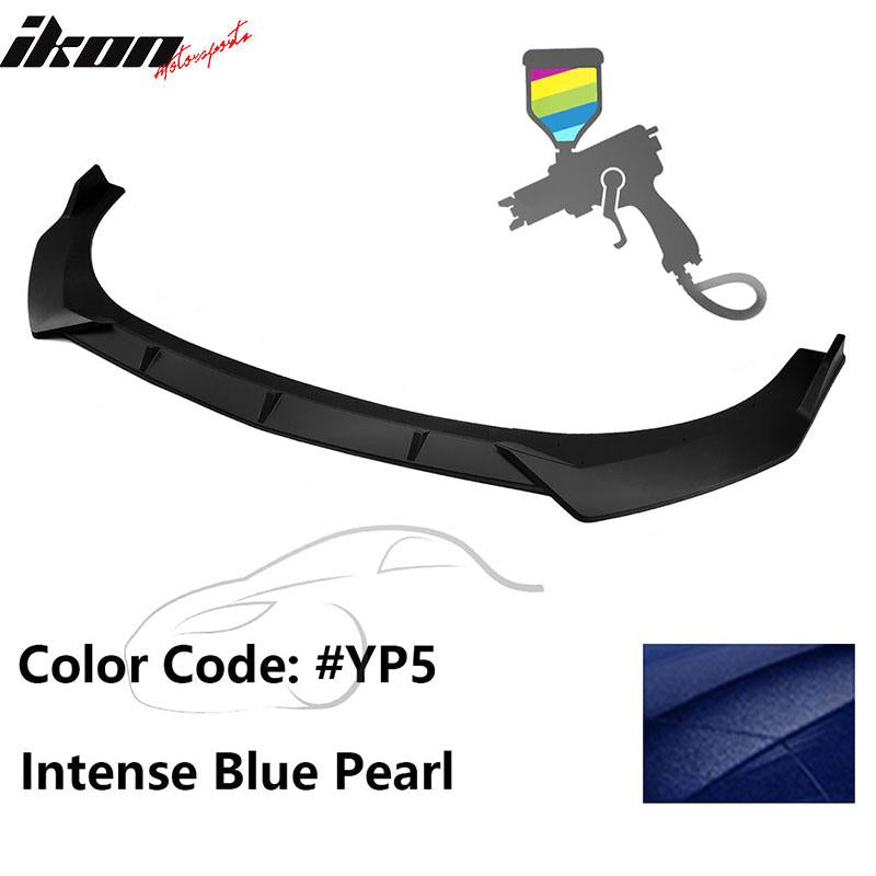 2021-2023 Hyundai Elantra 4DR Sedan Front Bumper Lip Spoiler PP 3PC