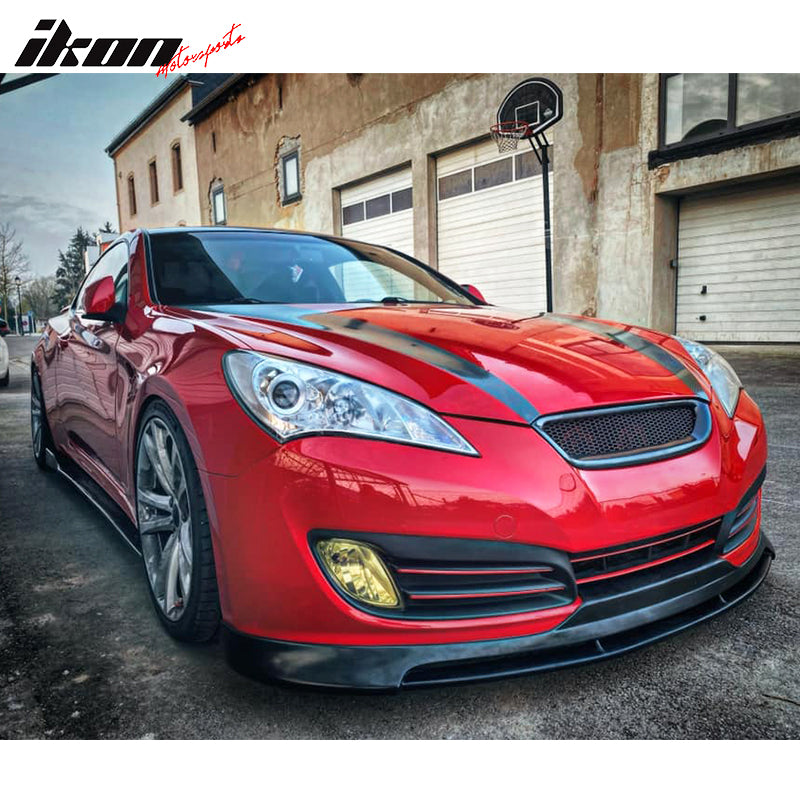 2010-2012 Hyundai Genesis Type S1 Front Bumper Lip PU