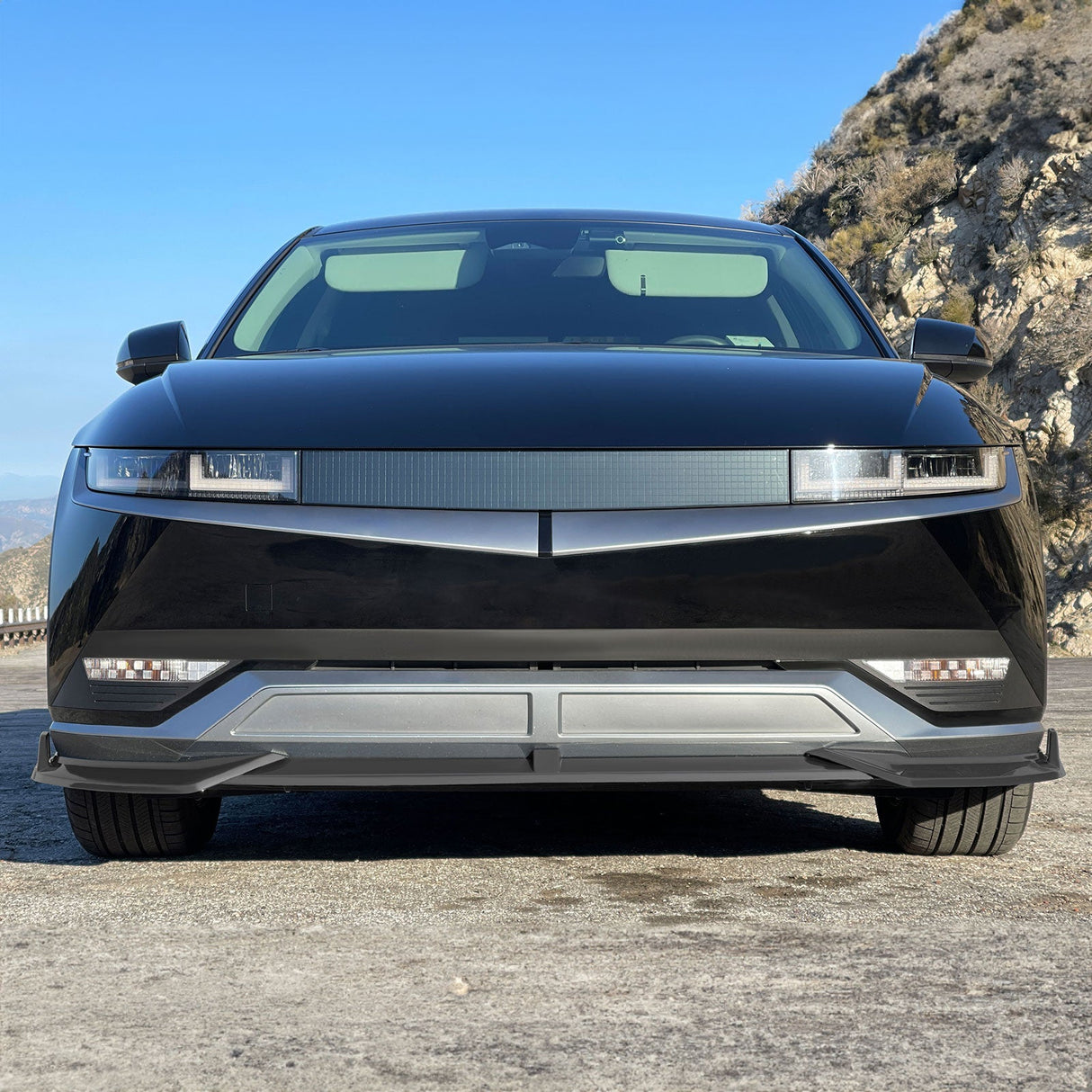 2022-2024 Hyundai Ioniq 5 Front Lip IKON Style Lip Spoiler PP