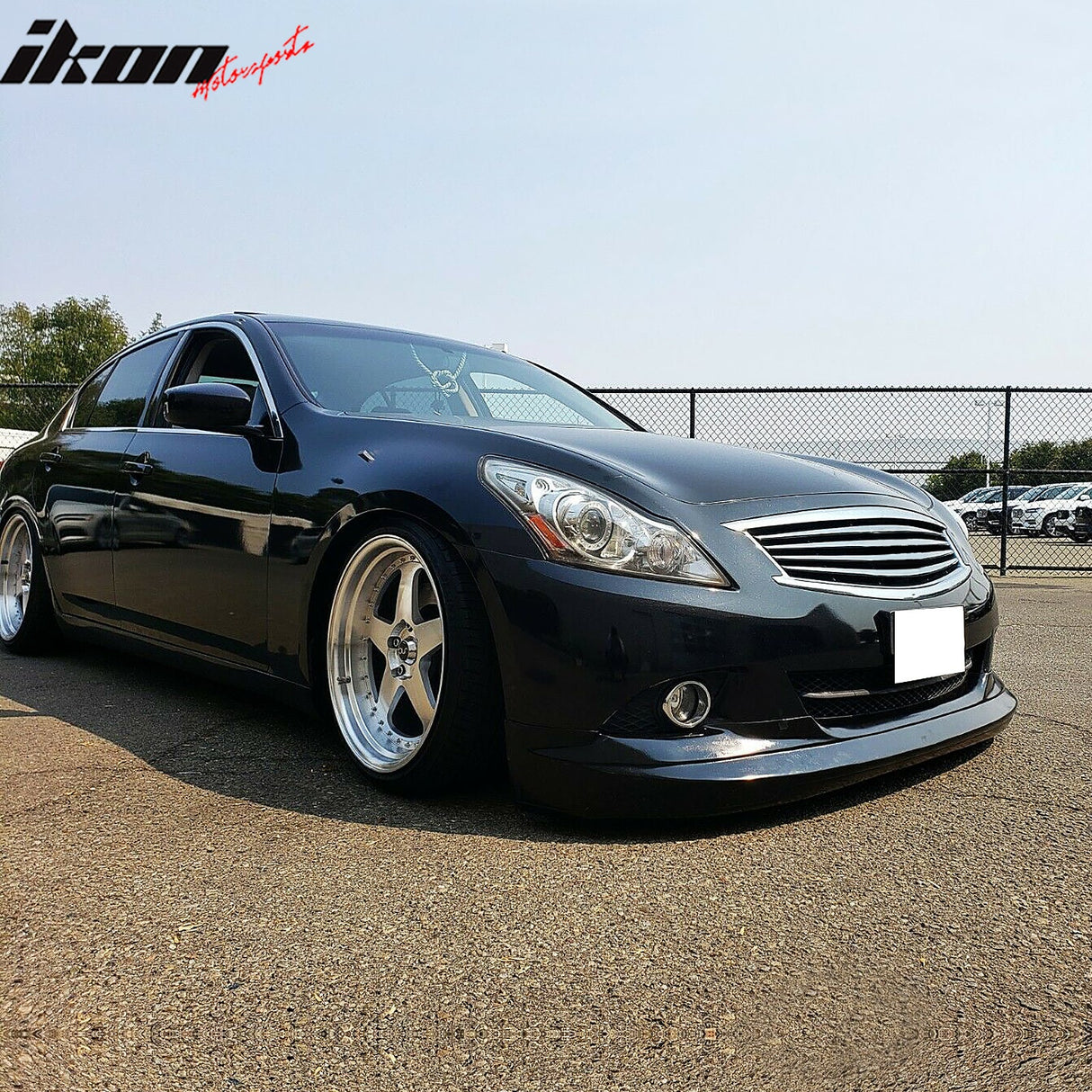 2010-2013 Infiniti G37 Sedan 4Dr GL Style Front Lip Lower Spoiler - PU