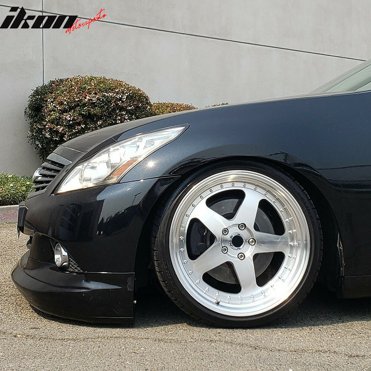 2010-2013 Infiniti G37 Sedan 4Dr GL Style Front Lip Lower Spoiler - PU