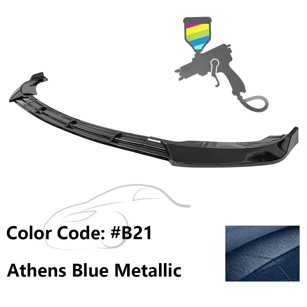 2010-2013 Infiniti G37 Sedan IKON 3PC Front Bumper Lip PP