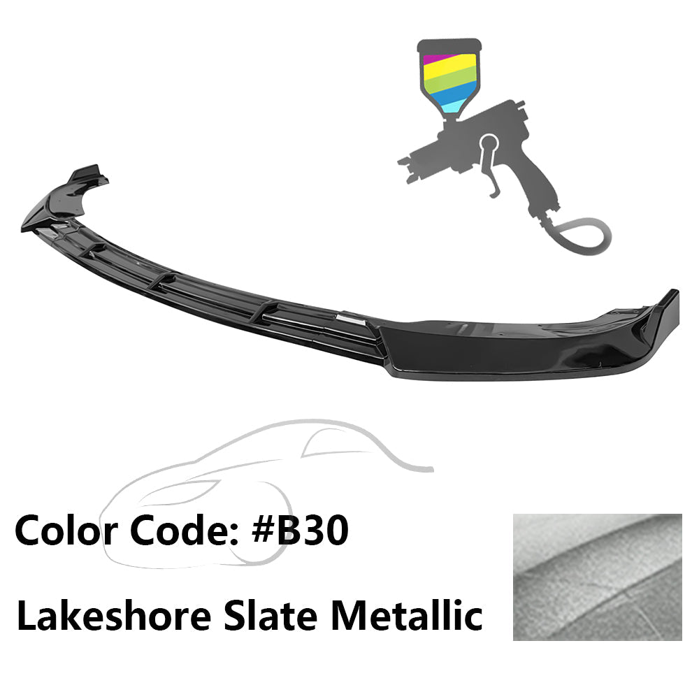 2010-2013 Infiniti G37 Sedan IKON 3PC Front Bumper Lip PP