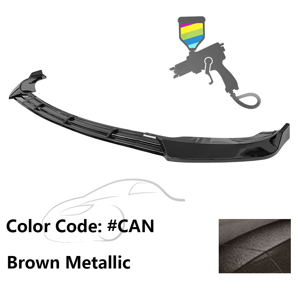 2010-2013 Infiniti G37 Sedan IKON 3PC Front Bumper Lip PP