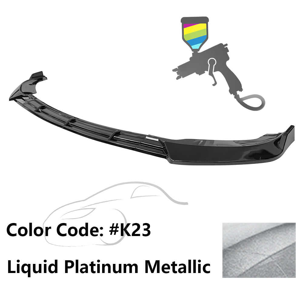 2010-2013 Infiniti G37 Sedan IKON 3PC Front Bumper Lip PP