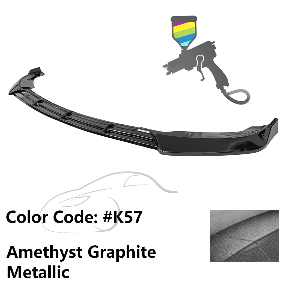 2010-2013 Infiniti G37 Sedan IKON 3PC Front Bumper Lip PP