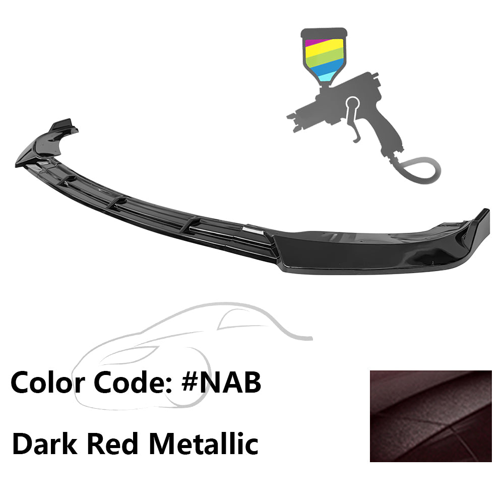 2010-2013 Infiniti G37 Sedan IKON 3PC Front Bumper Lip PP