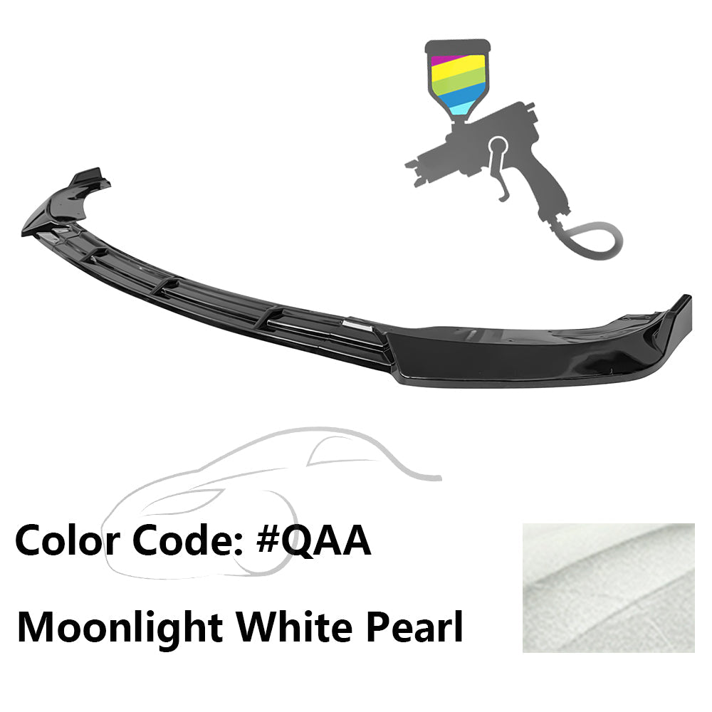 2010-2013 Infiniti G37 Sedan IKON 3PC Front Bumper Lip PP