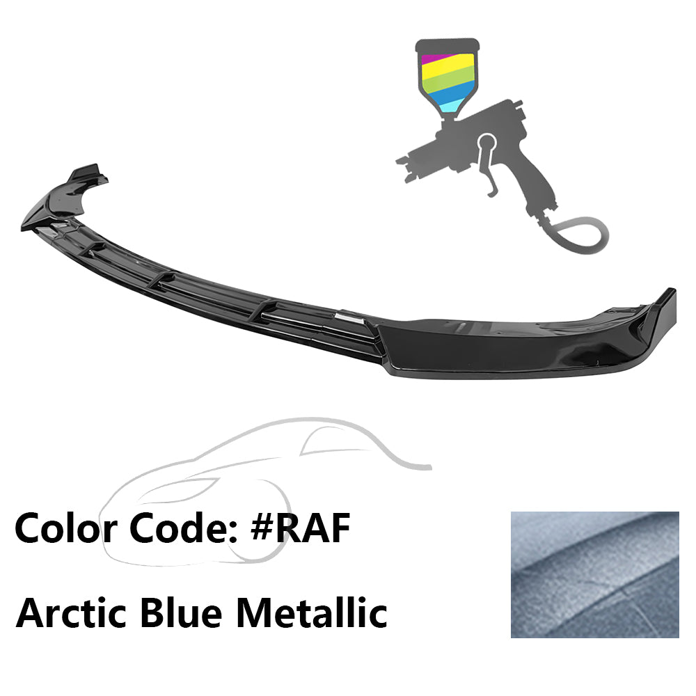 2010-2013 Infiniti G37 Sedan IKON 3PC Front Bumper Lip PP