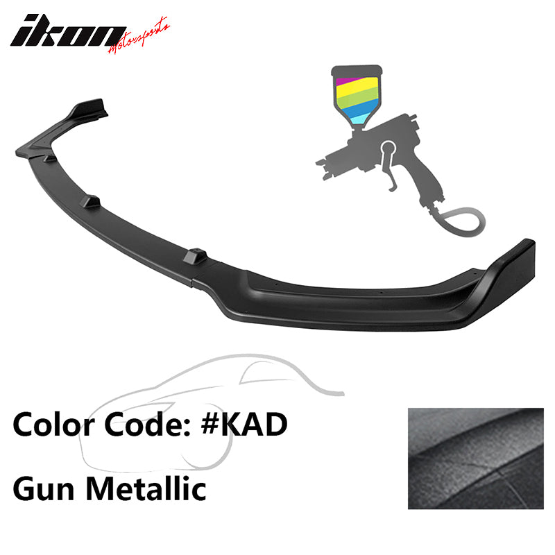 2018-2022 Infiniti Q50 Base Premium Painted Front Bumper Lip 3PC
