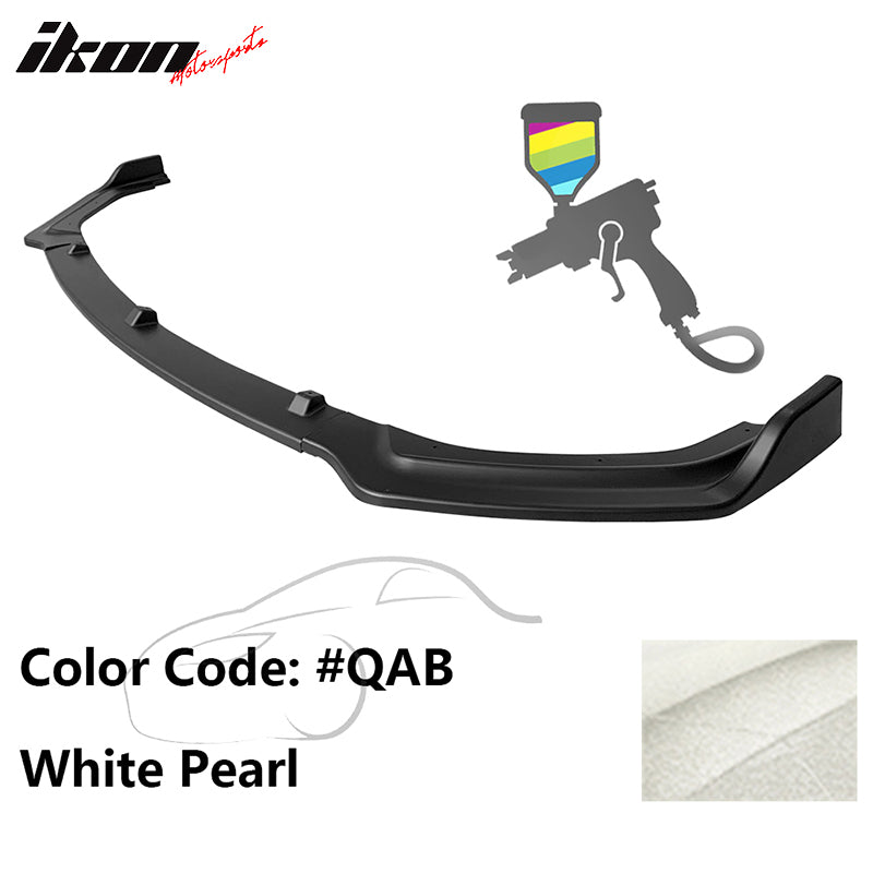2018-2022 Infiniti Q50 Base Premium Painted Front Bumper Lip 3PC