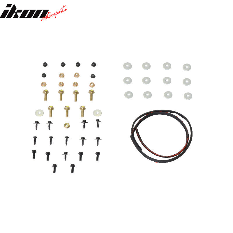 2014-2017 Infiniti Q50 Q50S Sport Model Painted Front Bumper Lip ABS